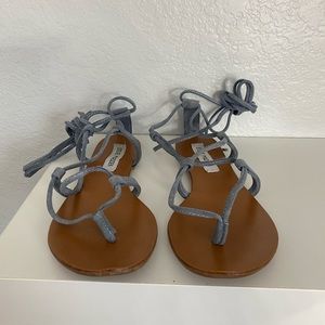 Steve Madden -Light Blue Sandals- Size 8